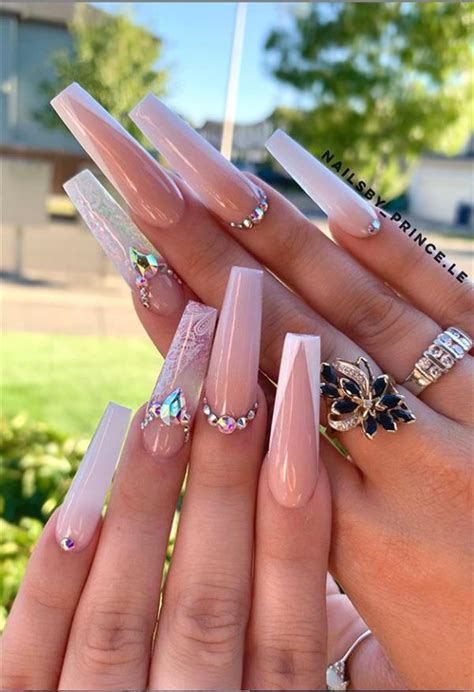 acrylic coffin nail designs|elegant coffin nail designs.